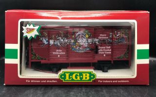 Lgb German Christmas Train " Deck The Halls " 43352