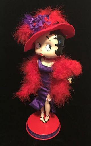 The Danbury Red Hot Betty Is A Red Hat Lady Betty Boop Doll By Syd Hap
