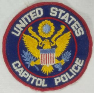 United States Capitol Police Patch Vintage