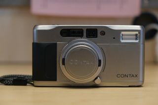Vintage Contax Tvs Ii,  35mm Film Camera With Auto Metering And Auto Focus