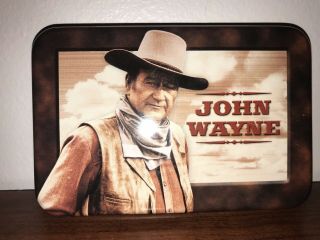 John Wayne,  The Duke,  Playing Cards,  Set Of 2 Decks With Tin,  Case