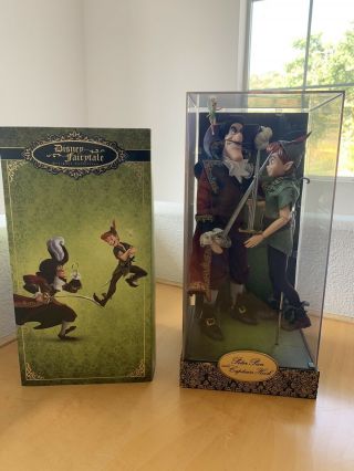 Disney Limited Edition Peter Pan And Captain Hook