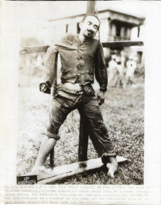 Bandit Execution,  Philippines 1936 Press Photo
