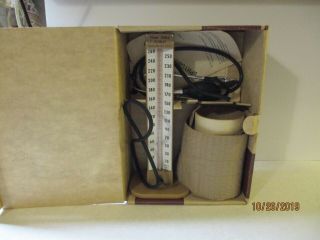 Vintage Custom Cuff Home Sphyg By Pymah Blood Pressure W/ Box,  Stethoscope& Inst.