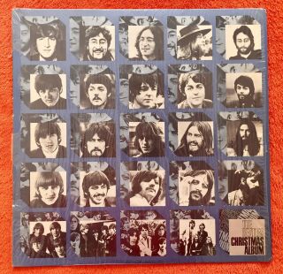 Beatles Christmas Album In Shrink Xmas Fan Club John Lennon Ringo Starr