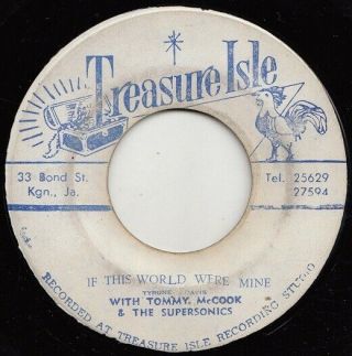 Tyrone Davis If This World Were Mine Sought After Treasure Isle Boss Reggae