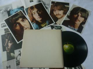 The Beatles White Album Complete 1968 Uk - 1 Top Loading Dbl Mono Vinyl Lp