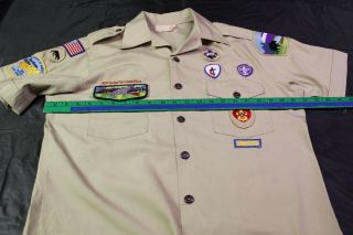 B5 BSA Scout Uniform Shirt,  Size Mens Medium,  Pellisippi Lodge 230 Tennessee 3