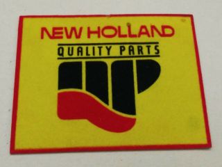 Rare Vintage 1970s Holland Dealer Counter Mat Farm Sign Tractor Ford Gas Oil