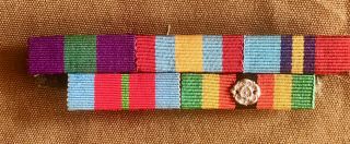 Rhodesian Army Medal Ribbon Bar Bush War Era