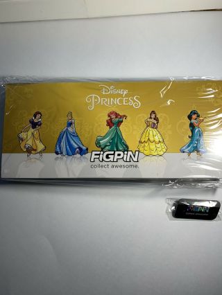 Figpin Classic Disney Princess Limited Edition Gold Plated Deluxe Box Set