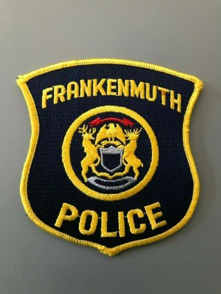 Michigan State Police Patch Frankenmuth Police