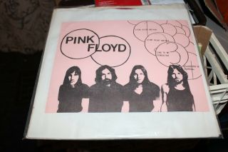 Pink Floyd Tmoq 2804 Red Vinyl 2 Lp Live In Santa Monica,  Ca.  1970