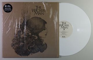 The Wicker Man Orig Soundtrack White Color Lp Shrink Limited /1000 Uk