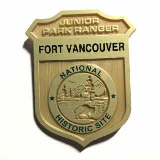 Fort Vancouver National Historic Site Junior Park Ranger Pin Back Badge Nps