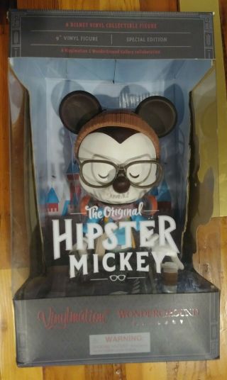 Disney Hipster Mickey Vinylmation Wonderground Gallery Maruyama Figure
