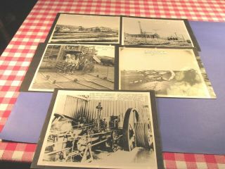 Vintage Mt.  Carmel,  Pa Mining Pictures Alaska - Sayre - Pa Breaker Collieries