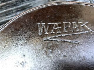 Wapak Z Logo 9 Cast Iron Skillet With Heat Ring