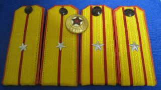Military Army Uniform Second Lieutenant,  Major,  Rank,  Badge,  Shoulder Boards Dprk