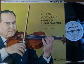 David Oistrakh - Cluytens / Beethoven Violin Concerto / Columbia Sax 2315 B/s