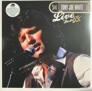 Tony Joe WHITE LP x 2 Live From Austin TX 180g RECORD STORE DAY 2019 WHITE Vinyl 2