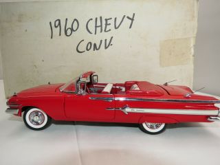 Franklin 1960 Chevrolet Impala Convertible Die - Cast Car W/box 1:24