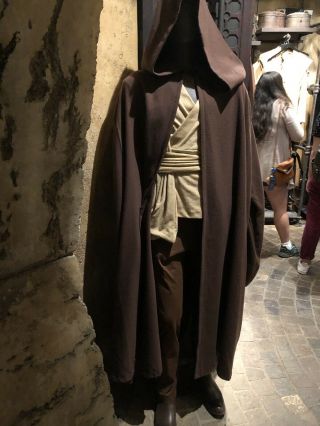 Disneyland Disney Parks Star Wars Galaxy’s Edge Jedi Robe Brown Costume Cosplay