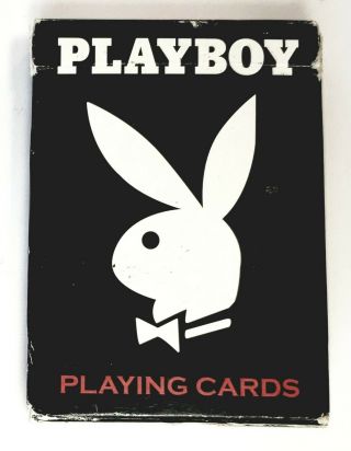 Single Deck Of Bicycle Brand Playing Cards,  Dated 2003 Playboy Bunny,  Covers