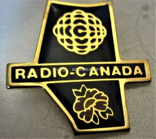 Cbc Radio Alberta Canada Media Lapel Pin