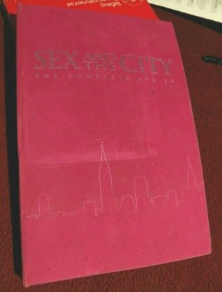 Sex In The City 2005 Complete Series 20 - Dvd Box Set Pink Velvet Case
