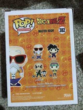 Dragon Ball Z “master Roshi” Funko Pop 3