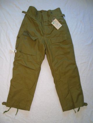 Soviet Russian Army Winter Mabuta Pants Size 50 - 4 Rare With Warm Liner
