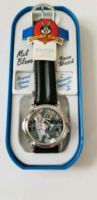 Armitron Looney Tunes Bugs Bunny Mel Blanc Voice Wristwatch