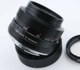 Vintage Leica Elmarit - R 1:2.  8 35mm SN 2021808 2