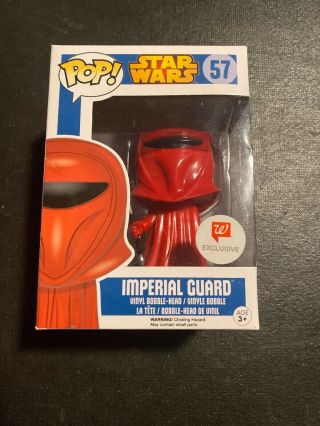 Funko Pop Star Wars 57 Imperial Guard (walgreens Exclusive)