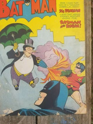 Early Golden Age Batman 38 Comic Book DC 1946 THE PENGUIN Decent 2