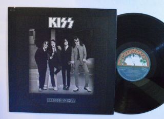 Rock Lp - Kiss - Dressed To Kill 1975 Casablanca Nblp 7016 Embossed Promo M -