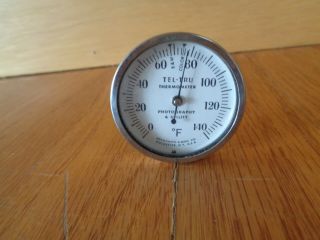 Vintage Photography & Utility Thermometer Tel - Tru Germanow - Simon Co.  Rochester