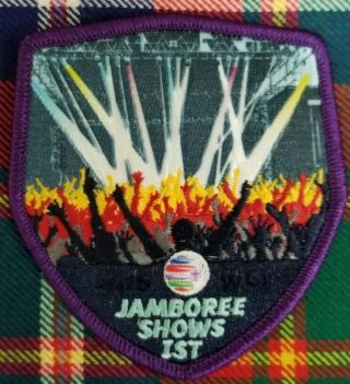 2019 24th World Scout Jamboree Shows Thank You Ist Embroidered Patch