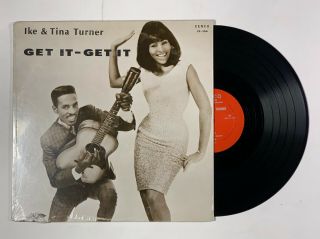 Ike & Tina Turner Get It - Get It Lp Cenco Lp 104 Us 1966 Vg,  Orig In Shrink