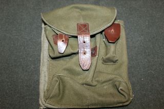 Soviet (russian) Army Multi Pocket Canvas Ammo/equipment Pouch,  Ex