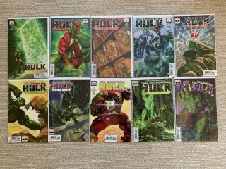 The Immortal Hulk 1 - 10 Full Run Complete 1st Prints 2 Dr Frye Marvel Comics