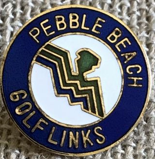 Vintage Pebble Beach Golf Links Lapel Pin Tie Tack