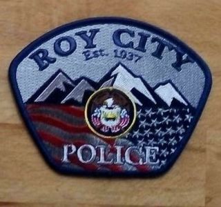 Patch Police Roy City Utah Ut