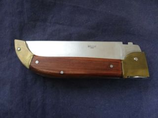 Old Vintage Italy H.  A.  Mack Co.  Boston Massachusetts Large Folding Knife