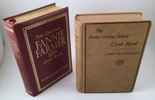The Boston Cooking - School Cook Book 1916 Fannie Farmer Illust,  1896 Reprint