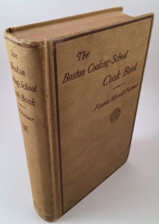 THE BOSTON COOKING - SCHOOL COOK BOOK 1916 Fannie Farmer Illust,  1896 Reprint 2