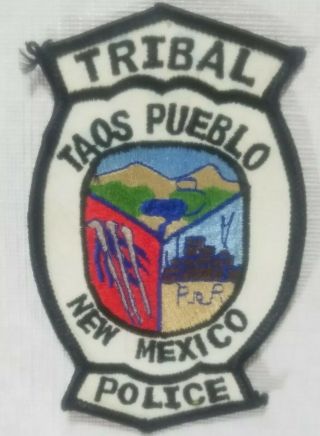 Taos Pueblo Tribal Police Patch