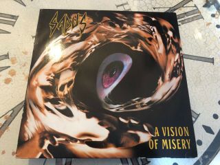 Sadus A Vision Of Misery Lp 1992 Deicide Morbid Angel Tour Shirt
