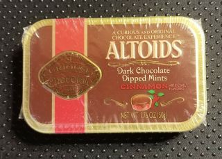 Rare,  Discontinued,  Dark Chocolate Dipped,  Cinnamon Altoids